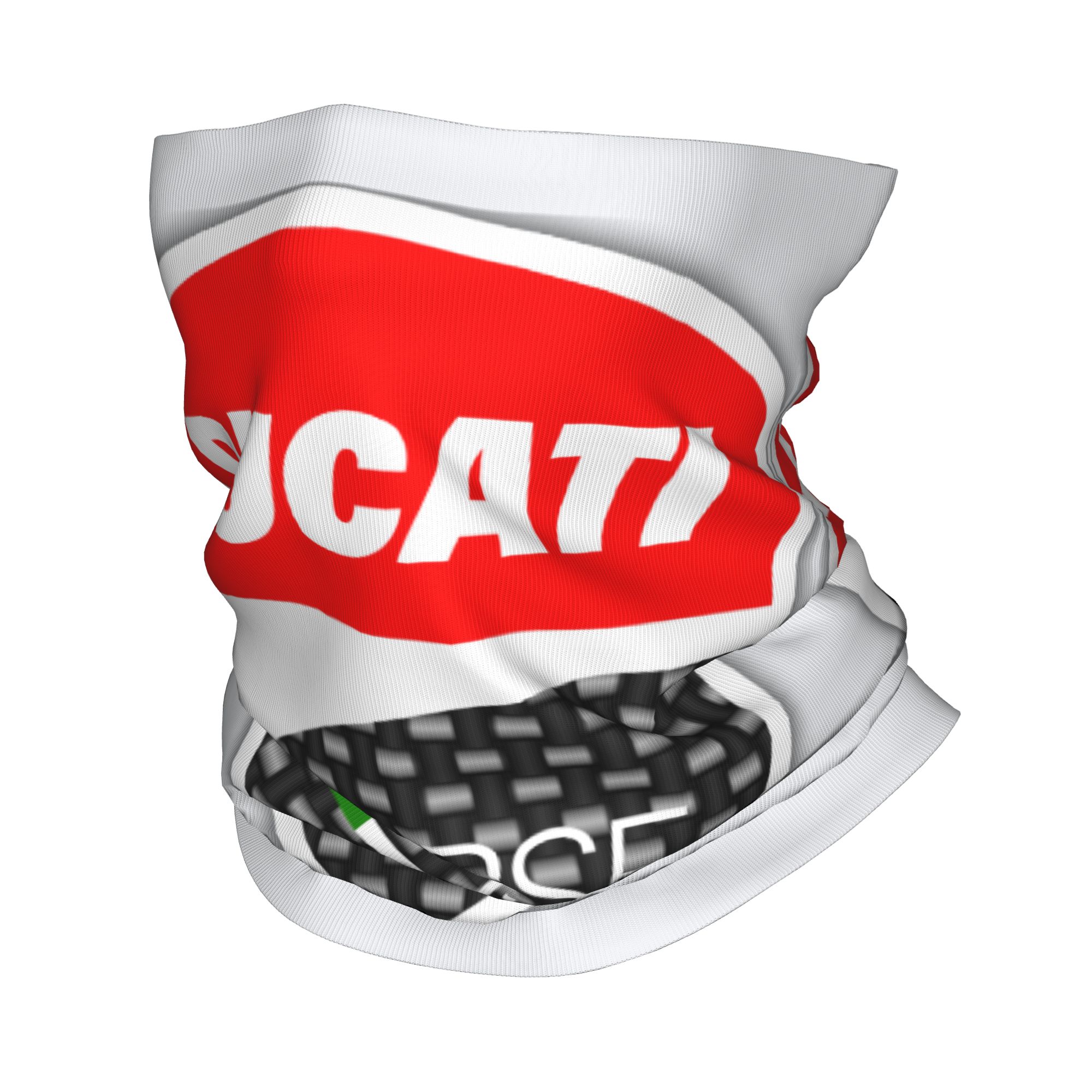 Neck Gaiter Face Cover - Многофункциональная бандана-балаклава Custom Racing Sport Ducati: