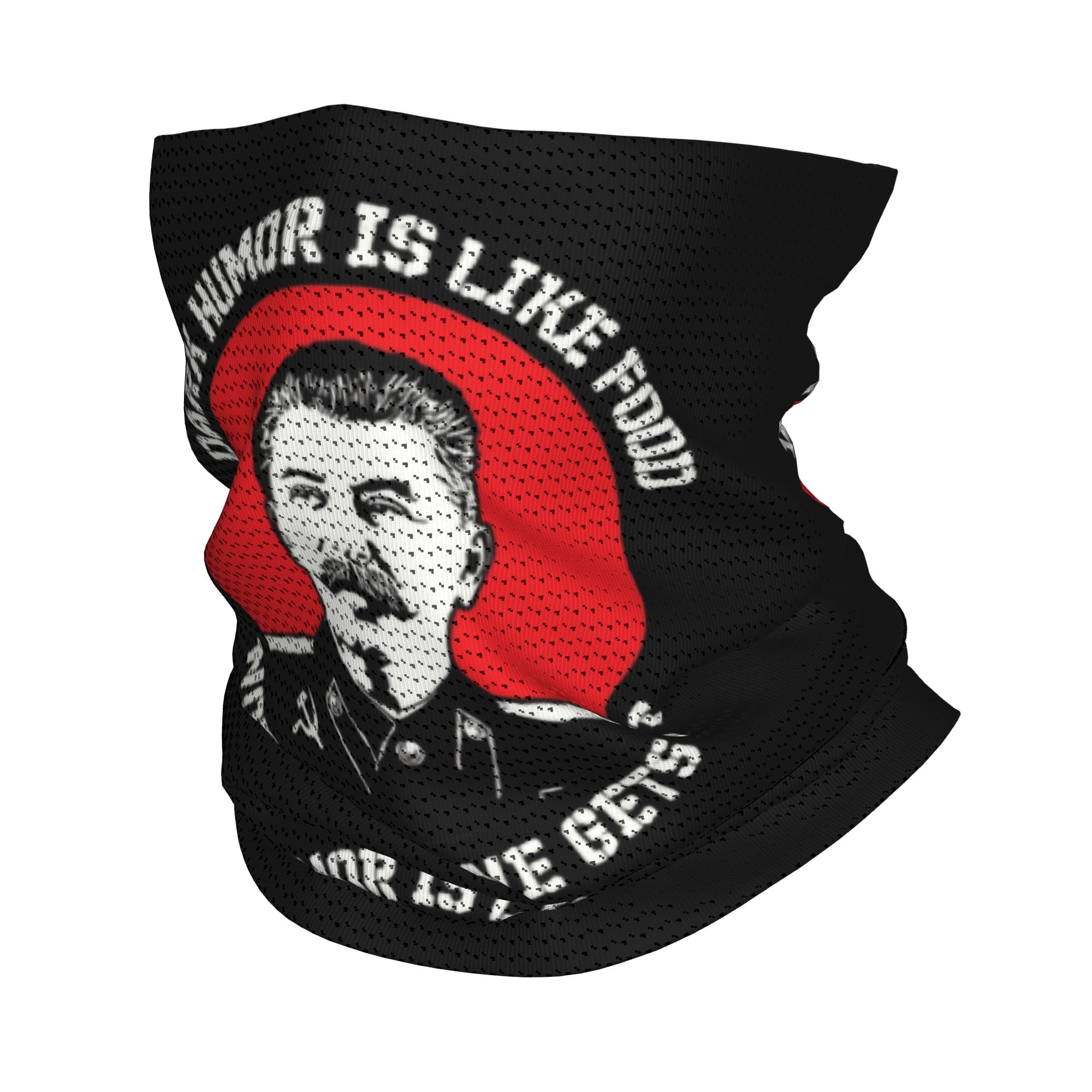 Neck Gaiter Face Cover - Кастомная бандана-балаклава с изображением Иосифа Сталина,