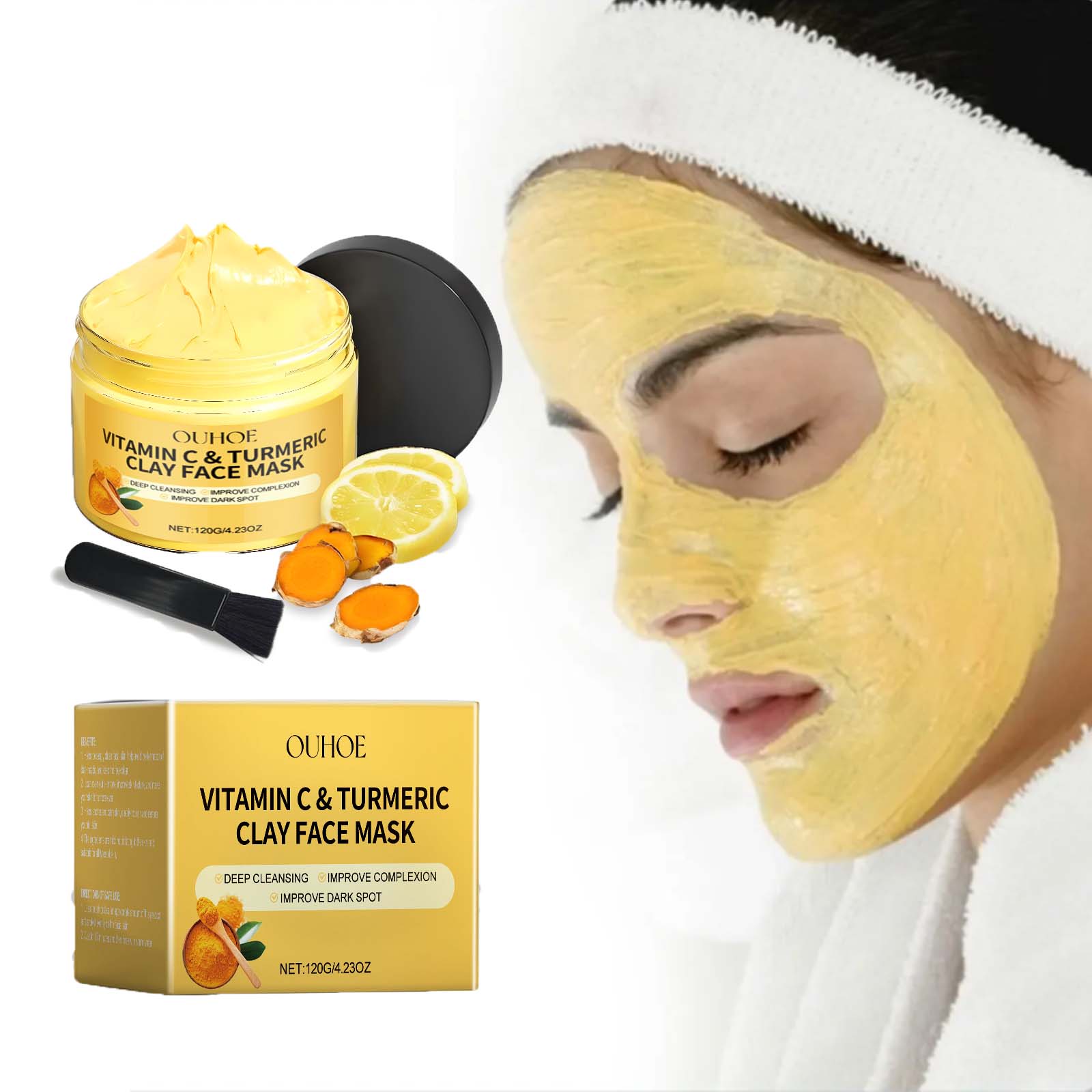 Грязевая маска с куркумой и ви – обзор и цена Dust Mask Construction