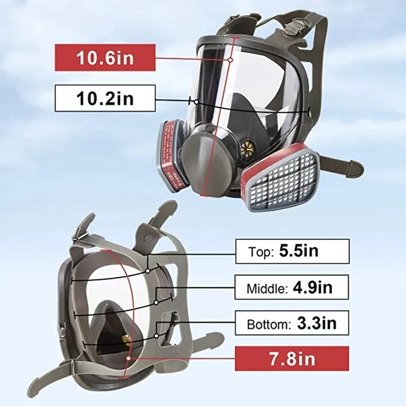Полнолицевая маска-респиратор  – обзор и цена Kn95 Respirator Mask